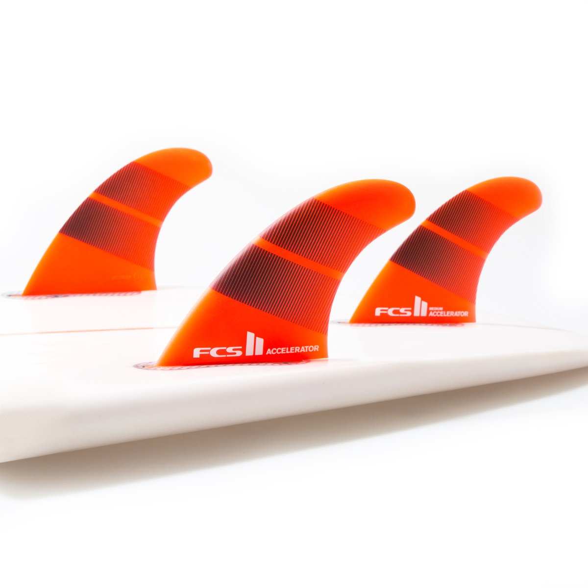 3 Fins FCS Accelerator Eco Neo Glass Surfboard Fins Tri Fin Set 
