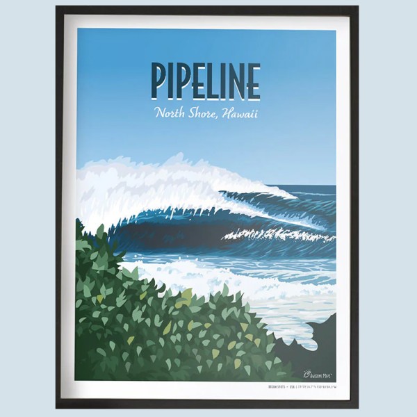 Awesome Maps Dream Spot Poster - Pipeline