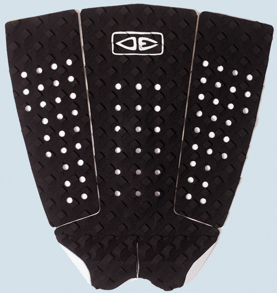 Ocean Earth Pin Tail 3 Piece Tail Pad (black)