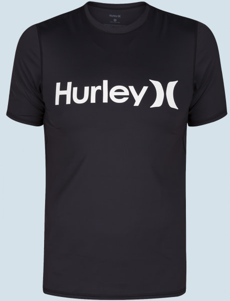 Hurley One and Only S/S Lycra (black)