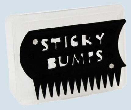 Sticky Bumps Wax Box mit Kamm