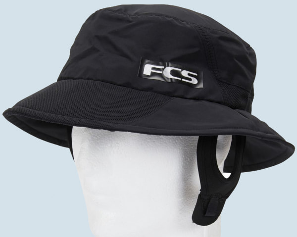 FCS Essential Surf Bucket Hat (Black)