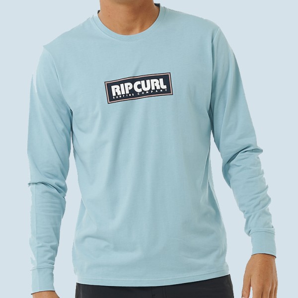 Rip Curl Icons of Surf L/S Surf Tee (dusty blue)