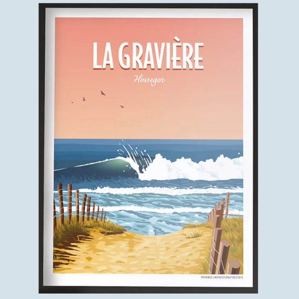 Awesome Maps Dream Spot Poster - La Graviere