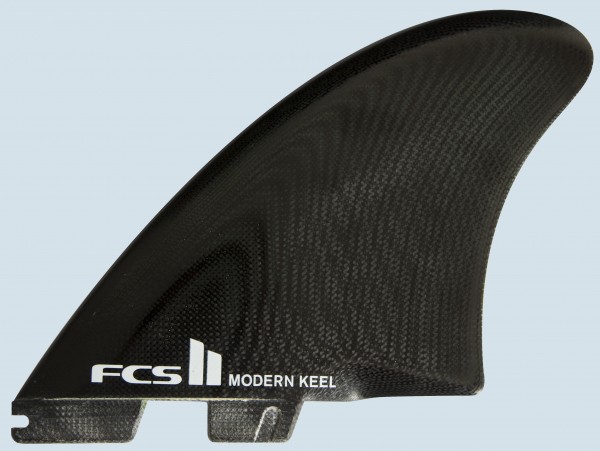 FCS II Modern Keel PG Twin Fin Set (black)