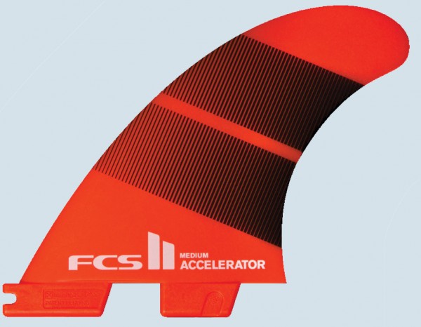 FCS II Accelerator Neo Glass Tri Fin Set (Modell 2020)