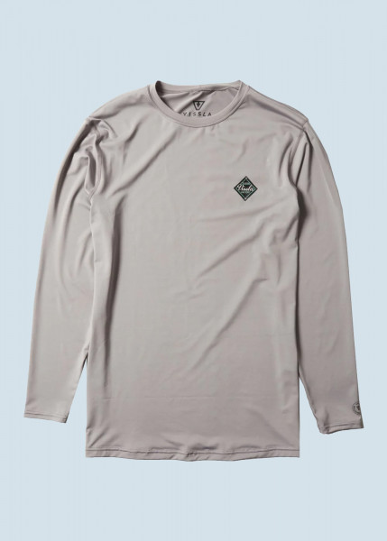 Vissla Easy Seas Eco L/S Shirt (grey)