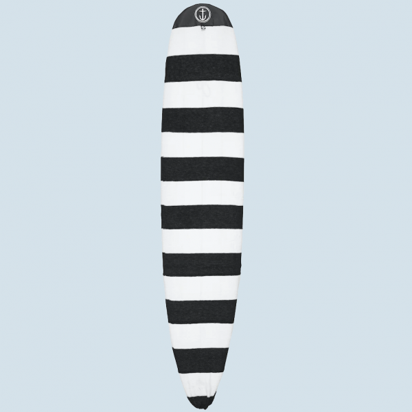 Captain Fin Longboard Surfboard Sock (black/white)