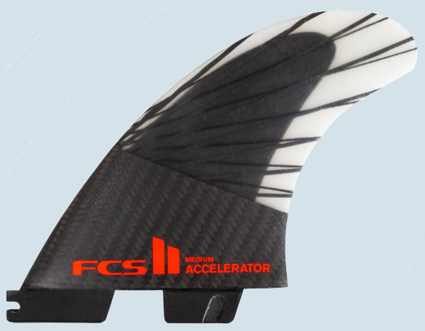 FCS II Accelerator PC Carbon Medium Tri Fin Set