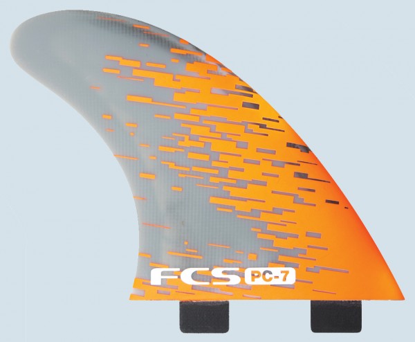 FCS PC-7 Tri Fin Set (orange smoke)