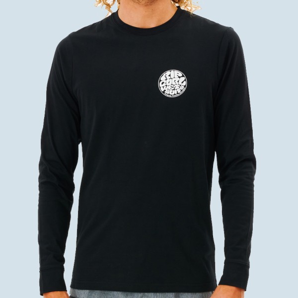 Rip Curl Icons of Surf L/S Surf Tee (black)