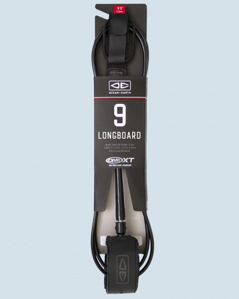 Ocean Earth Premium One-XT Longboard Ankle Leash 9ft