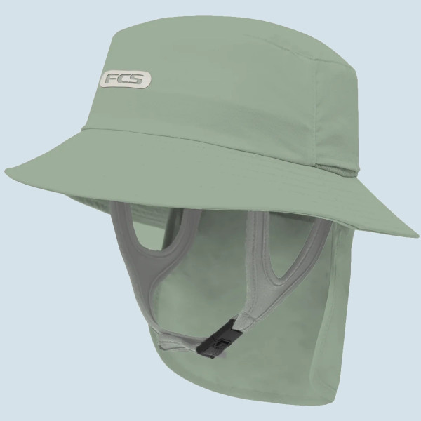 FCS Essential Surf Bucket Hat (Iceberg Green)