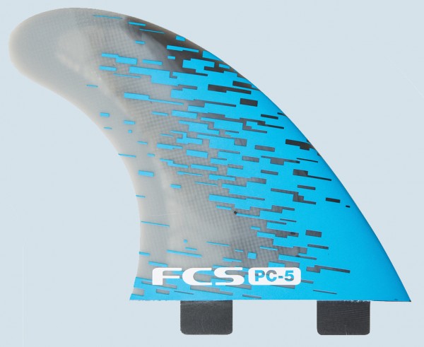 FCS PC-5 Tri Fin Set (blue smoke)